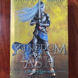 OOP Sarah J Maas Hardcover | Kingdom of Ash